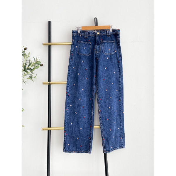 Bonnie Stawberry Denim Pants 